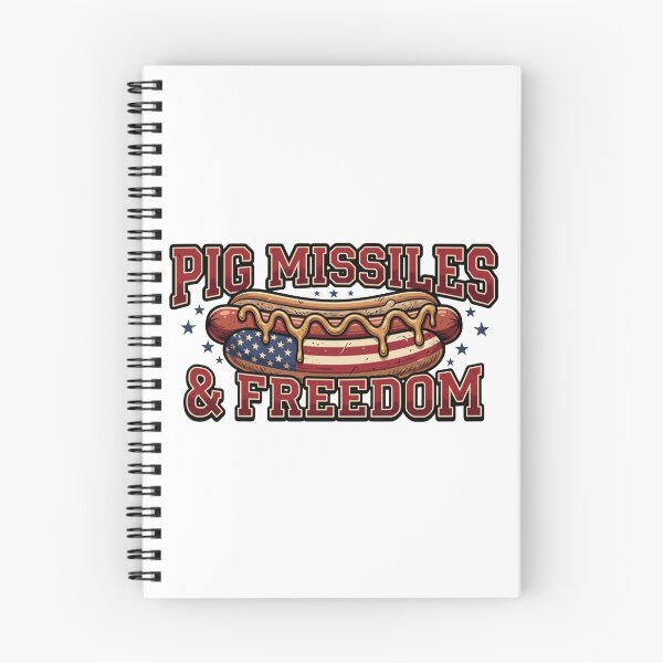Item preview, Hotdog Pig Missiles Freedom hotdog america graphic designed and sold by ArtDesignTp.