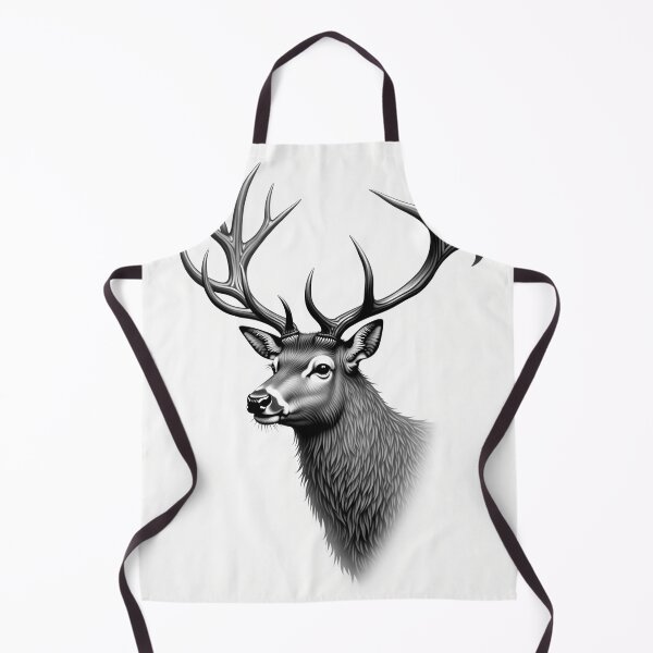 Item preview, manual TAT realistic animals portraits stag portrait 20260706 0744 00001 .png designed and sold by Qubivibe.
