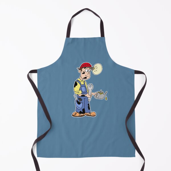 Item preview, Funny Car Mechanic and Handy Man Cartoon | Quirky Garage Repair Tool Sticker designed and sold by MyxaART.
