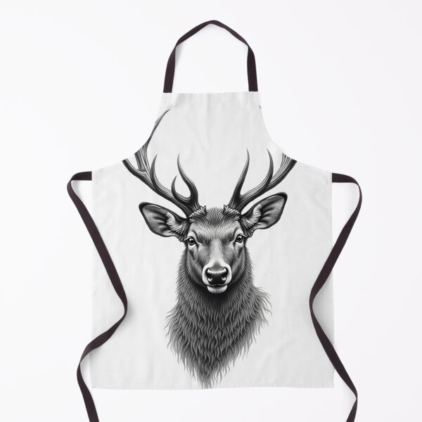 Item preview, manual TAT realistic animals portraits stag portrait 20260706 0744 00002 .png designed and sold by Qubivibe.