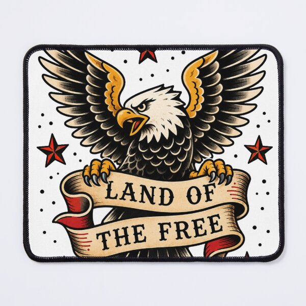 Item preview, Traditional Tattoo Land of the Free designed and sold by pohapoha181.