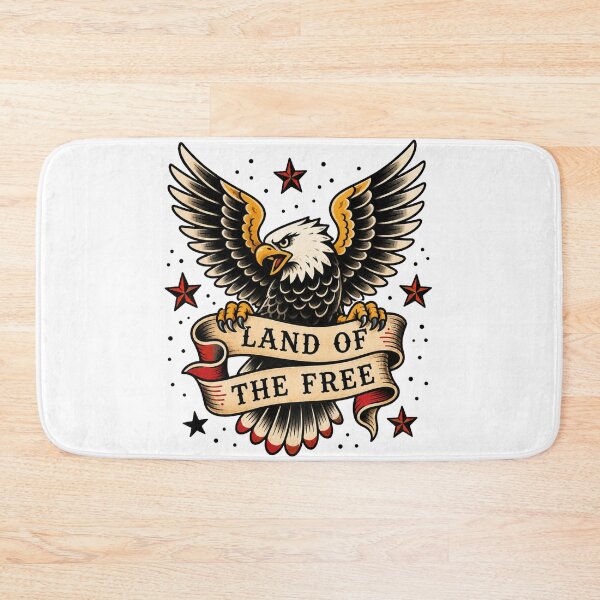 Item preview, Traditional Tattoo Land of the Free designed and sold by pohapoha181.