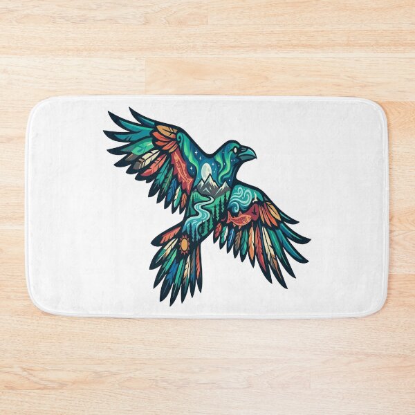 Item preview, Northern Raven In Flight designed and sold by Wild Creative Art.