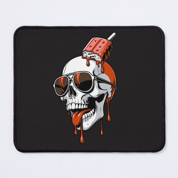 Item preview, Melting Skull Ice Pop designed and sold by Wild Ink Works.