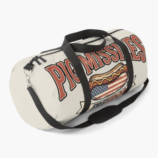 Item preview, Hotdog Pig Missiles Freedom patriotic bbq humor designed and sold by ArtDesignTp.