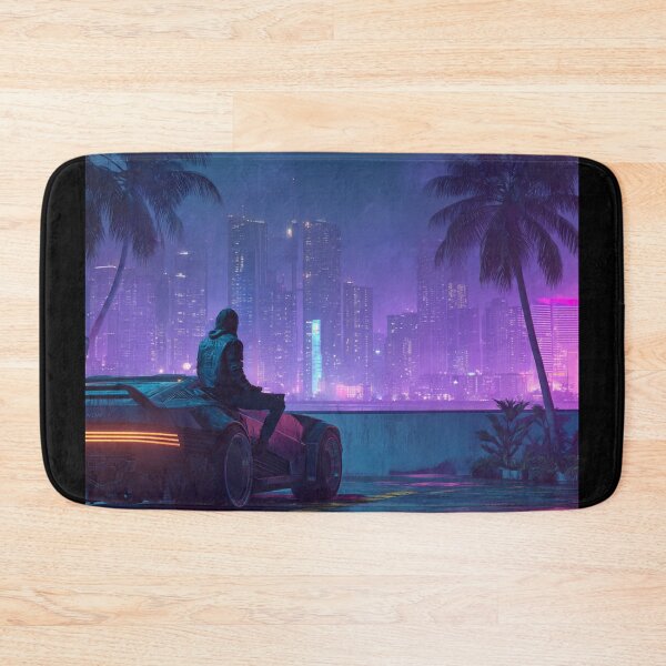 Item preview, Vice City Retro Art Poster v2 designed and sold by Late Theory.