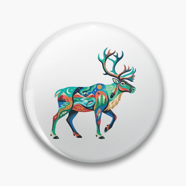 Item preview, Northern Caribou designed and sold by Wild Creative Art.