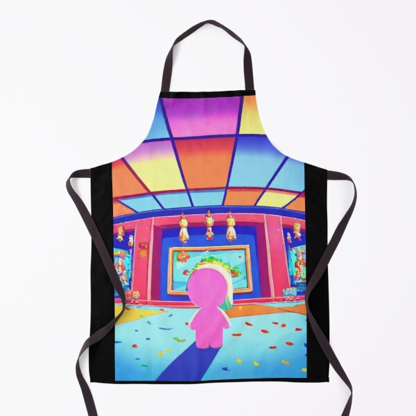 Item preview, Digital Art - Psychedelic Architectural Scene, Saturated Pop Universe designed and sold by Zone--Gaming.