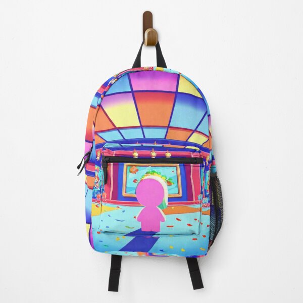 Item preview, Digital Art - Psychedelic Architectural Scene, Saturated Pop Universe designed and sold by Zone--Gaming.