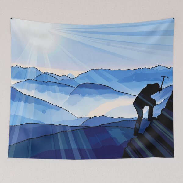 Item preview, Mountain Climbing designed and sold by tomorrowsart.