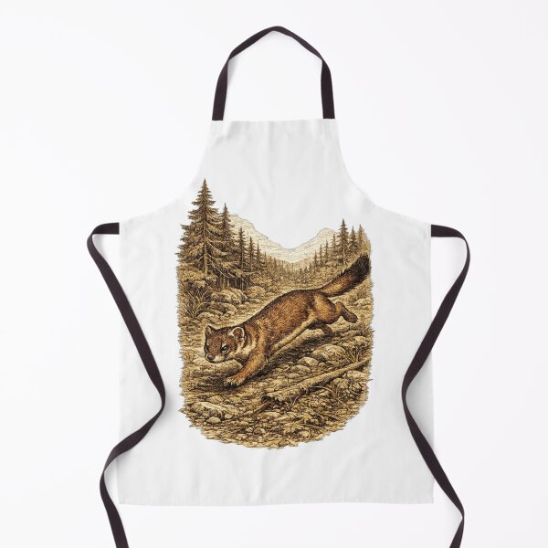 Item preview, Long-tailed Weasel Forest Chase designed and sold by KrungiT Design .