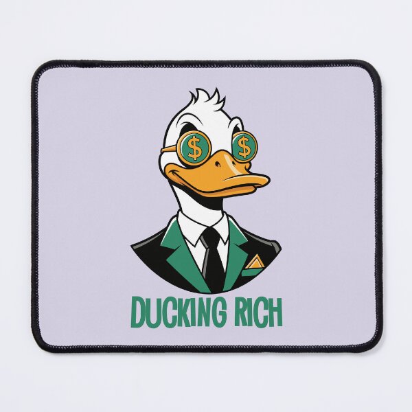 Item preview, Ducking Rich designed and sold by RetroChunky®.