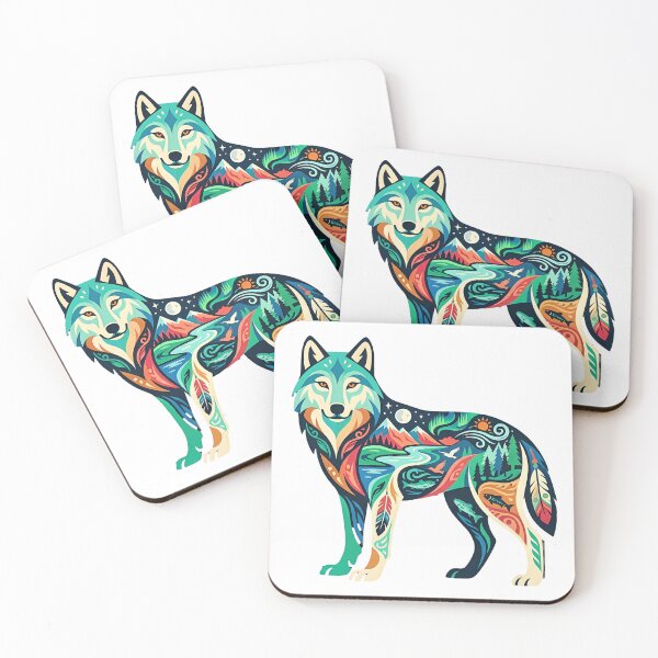 Item preview, Northern Arctic Wolf designed and sold by Wild Creative Art.