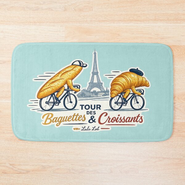 Artikelvorschau, Tour de France – Tour des Baguettes und Tour des Croissants entworfen und verkauft von LuluLeb.