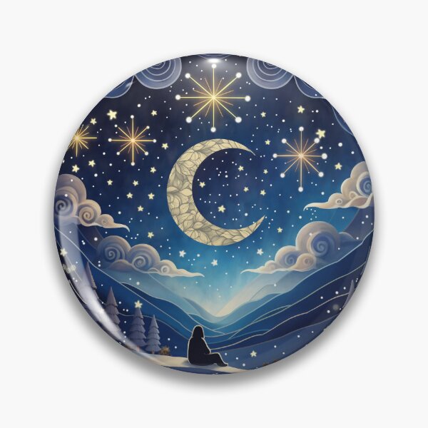 Item preview, Beneath the Listening Moon designed and sold by Aliza Ballato.