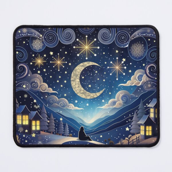 Item preview, Beneath the Listening Moon designed and sold by Aliza Ballato.