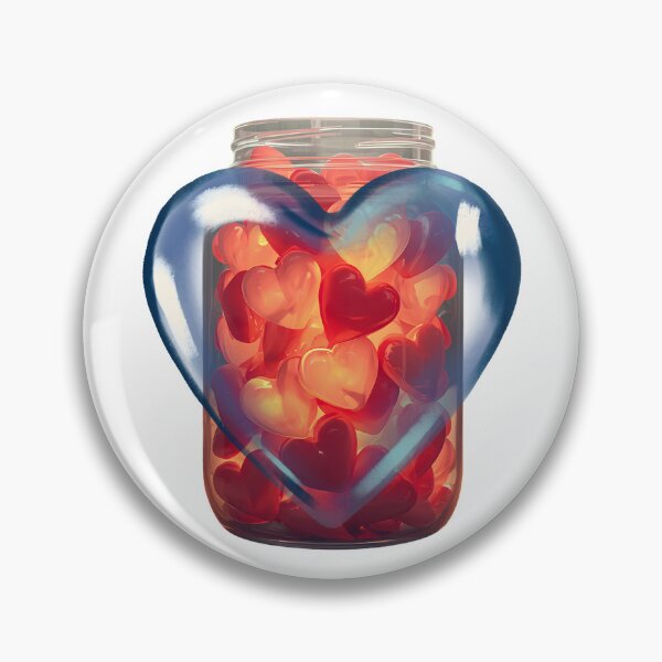 Item preview, Heart Jar – Symbolic Love Illustration – Self Love Aesthetic Art designed and sold by TestudoDesign.