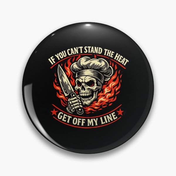 Item preview, Get Off My Line Professional Chef Kitchen Humor designed and sold by yanejoy.