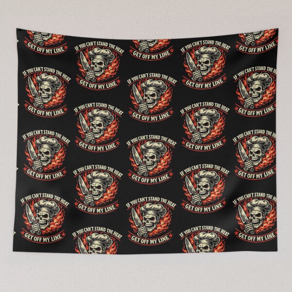 Item preview, Get Off My Line Professional Chef Kitchen Humor designed and sold by yanejoy.