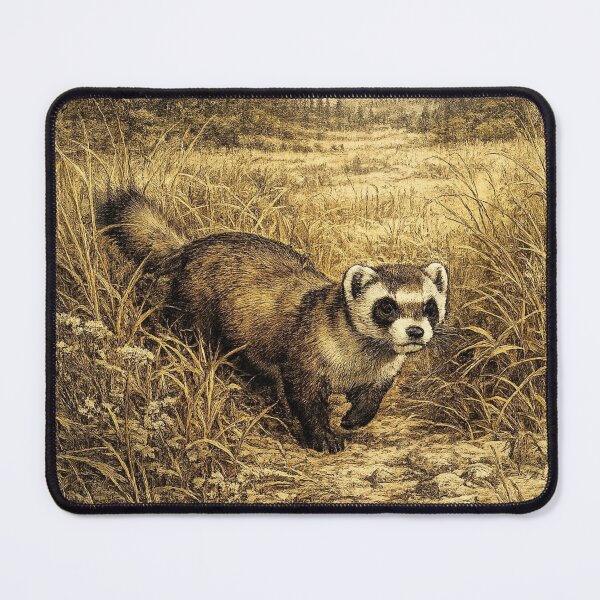 Item preview, Black-footed Ferret Prairie Hunter designed and sold by KrungiT Design .