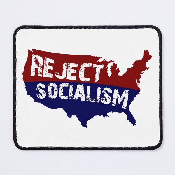 Item preview, Reject Socialism designed and sold by longneckgoosie.