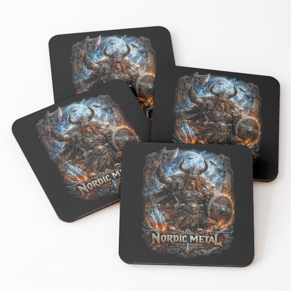 Item preview, Nordic Metal Viking Warrior Artwork designed and sold by Art-Vortex-fr.