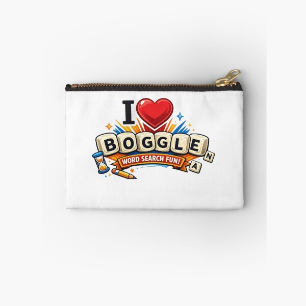Item preview, I Love Boggle – Funny Word Game Lover Dice Puzzle Graphic Gift designed and sold by CreativeNest Prints.