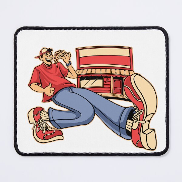 Item preview, Retro Pizza Shop Guy T-Shirt designed and sold by phsycartwork.