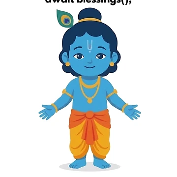 Artwork thumbnail, await blessings | JavaScript Developer Sticker | Tech Humor by BhaktiByte
