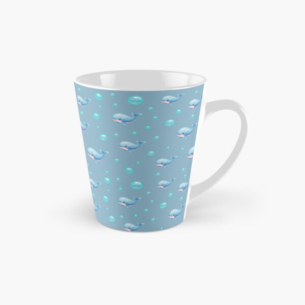 Item preview, Sea Life Cute Blue Watercolor Whales Floating Bubbles Ocean Aesthetic designed and sold by Art IN Pack.