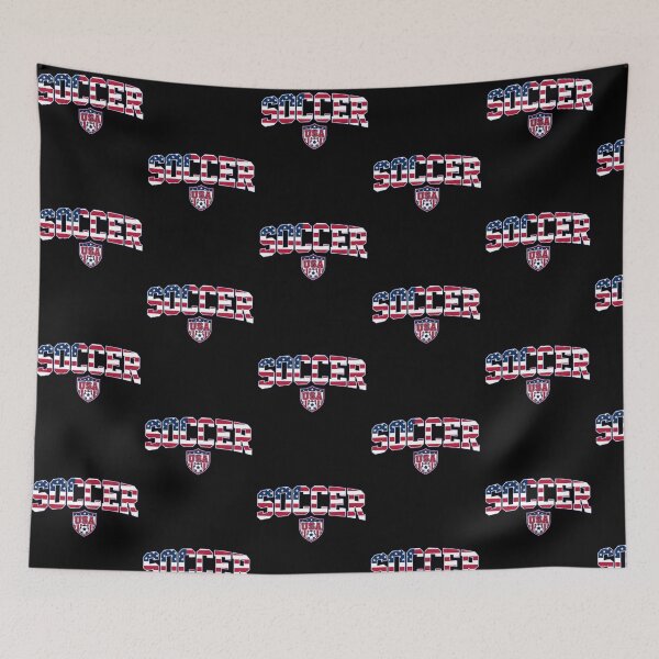 Item preview, USA Soccer American Flag Patriotic Sports Fan designed and sold by kienoy.
