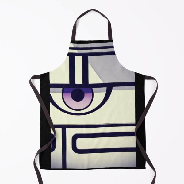 Item preview, Digital Art - Robot Face, Contemporary Geometric Illustration designed and sold by Zone--Gaming.