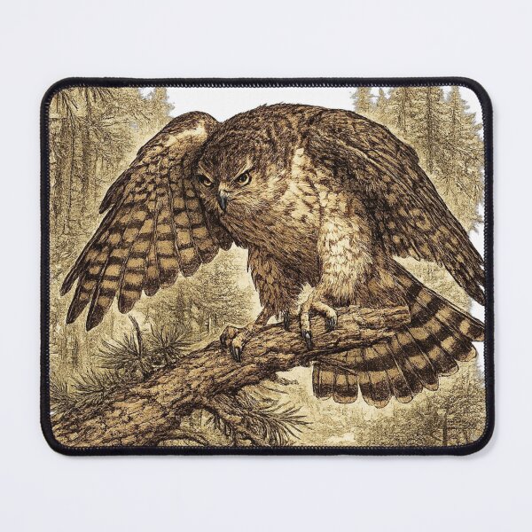 Item preview, Cooper's Hawk Forest Ambush designed and sold by KrungiT Design .