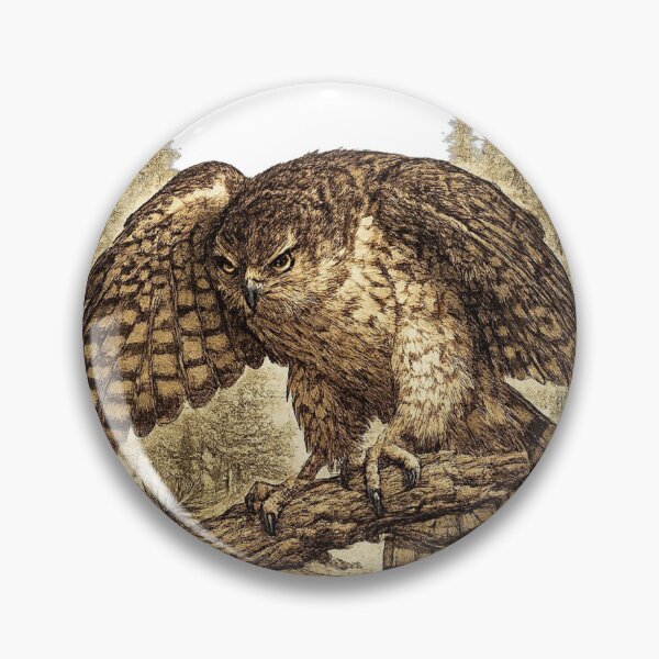 Item preview, Cooper's Hawk Forest Ambush designed and sold by KrungiT Design .