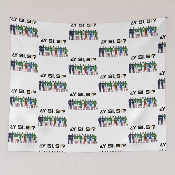 Item preview, Y Si, Sí? Mexico Soccer Fan Graphic Funny Futbol designed and sold by kienoy.