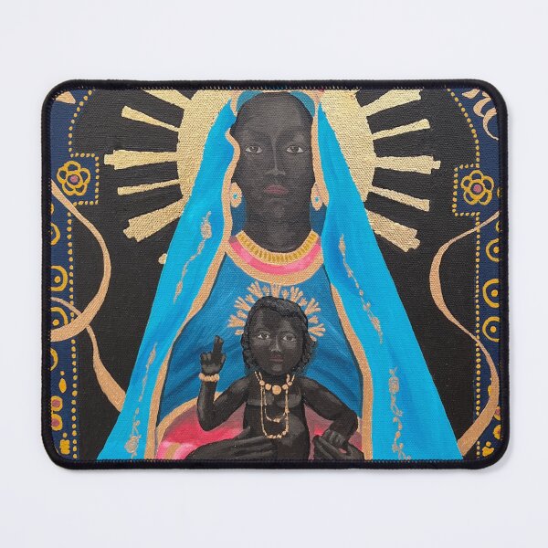 Item preview, Black Madonna della Libera designed and sold by Nic Phillips Sacred Art.