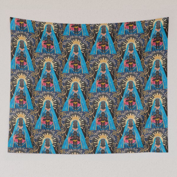 Item preview, Black Madonna della Libera designed and sold by Nic Phillips Sacred Art.