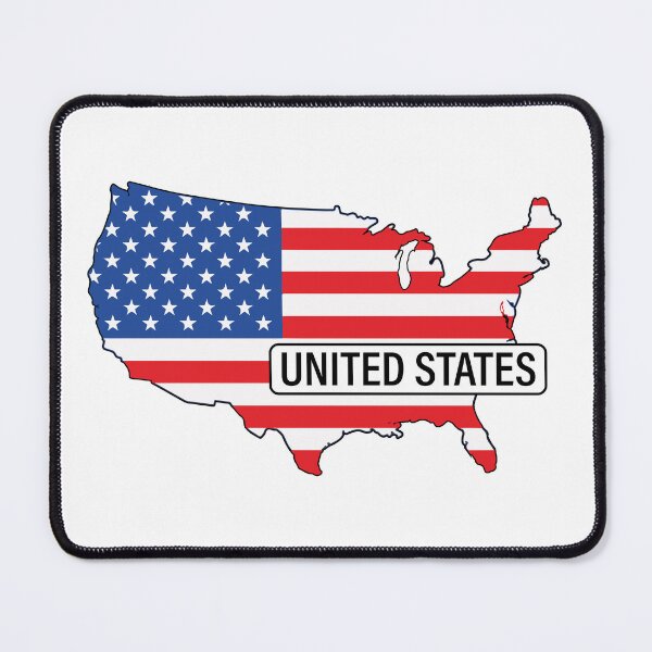 Item preview, United States of America Flag Map designed and sold by Love, Amy.