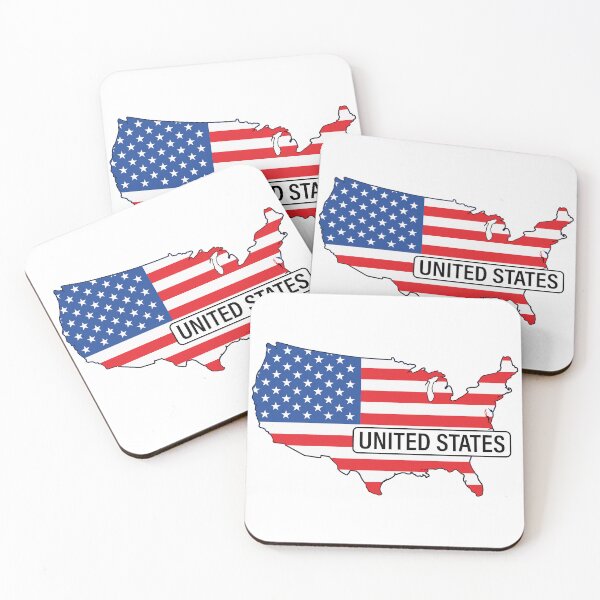 Item preview, United States of America Flag Map designed and sold by Love, Amy.