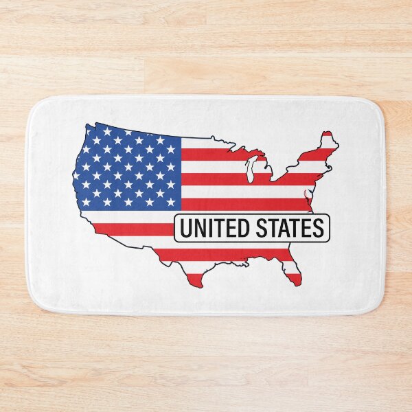 Item preview, United States of America Flag Map designed and sold by Love, Amy.