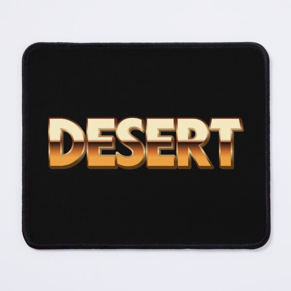 Item preview, Retro Gold Desert Typography designed and sold by Khadigadesings.