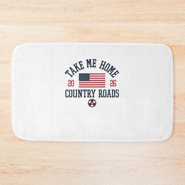 Item preview, Take Me Home Country Roads 2026 USA Flag Soccer Fan Patriotic designed and sold by kienoy.
