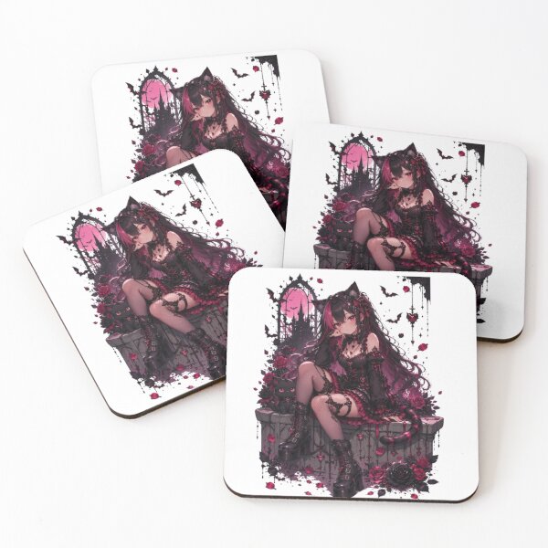 Item preview, Copy of Copy of Copy of Copy of Copy of Copy of Copy of Copy of Copy of Copy of  Cute Gothic Anime Girl Everything Sucks  designed and sold by Revyra.