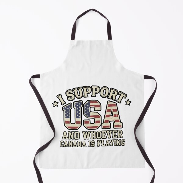 Item preview, I Support USA and Whoever Canada Is Playing designed and sold by ArtDesignTp.