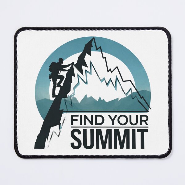 Item preview, Find Your Summit Mountain Climbing Vintage Alpinist Adventure Graphic designed and sold by Gabe1983.