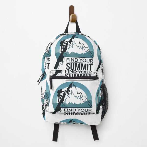 Item preview, Find Your Summit Mountain Climbing Vintage Alpinist Adventure Graphic designed and sold by GabeMountainArt.