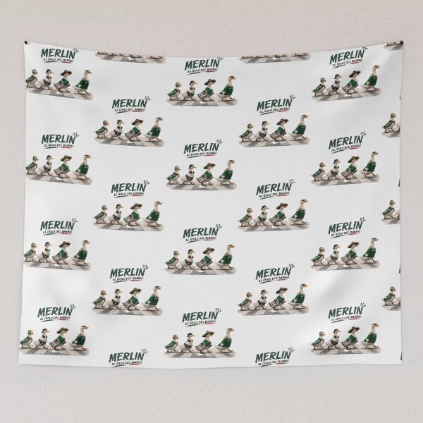 Item preview, Merlin El Ídolo Del Barrio Funny Goose Football Graphic designed and sold by kienoy.