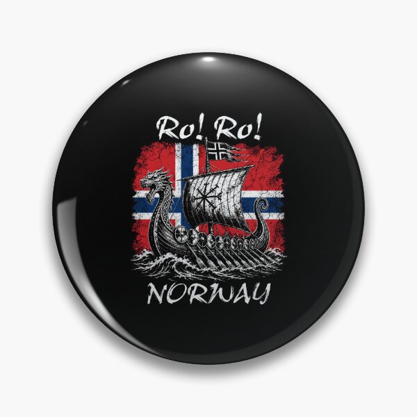 Item preview, Ro! Ro! Norway Viking Ship Norwegian Flag designed and sold by kienoy.