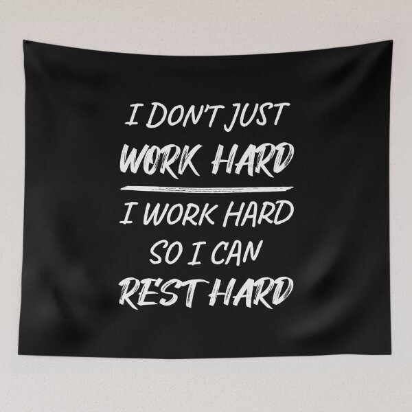 Item preview, Work Hard Rest Hard - Blue Collar Labor Day II designed and sold by Lemon Pepper.