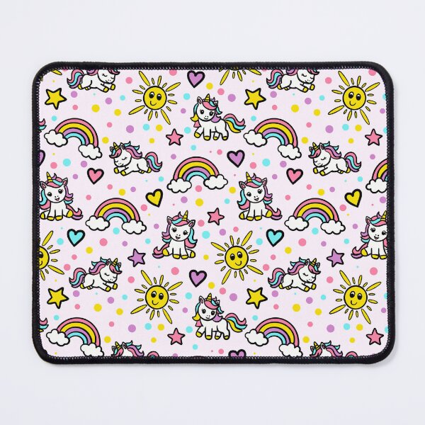 Item preview, Unicorn Rainbow Pattern designed and sold by CI Creative Design LLC.